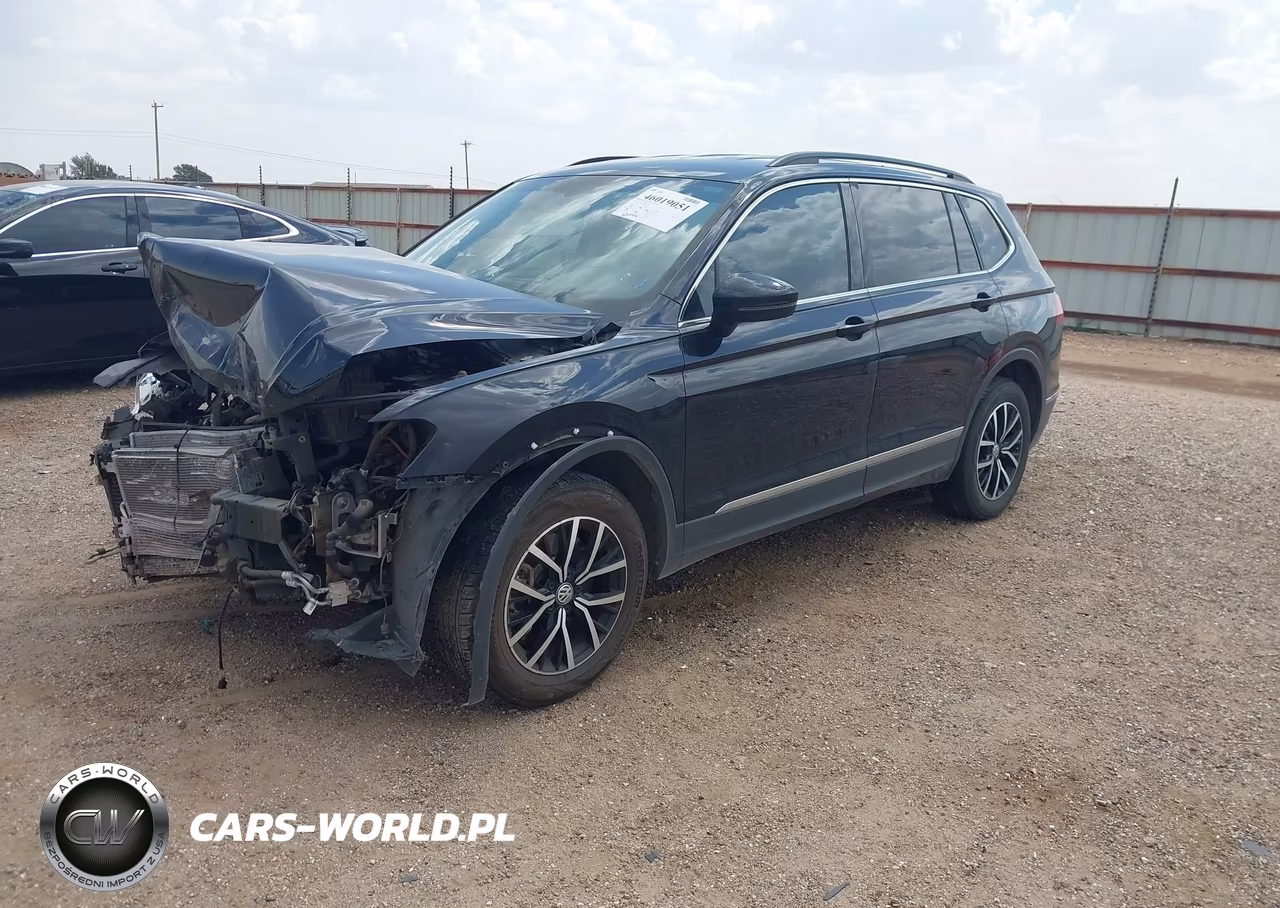 2021 Volkswagen Tiguan 2.0T Se-2.0T Se R-Line Black-2.0T Sel VIN:3VV3B7AX8MM090692 - 2
