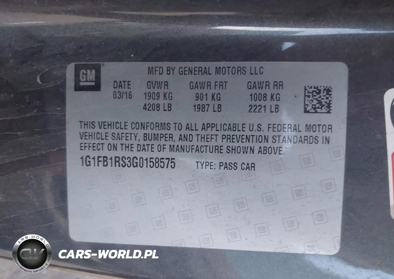 2016 Chevrolet Camaro 1Lt VIN:1G1FB1RS3G0158575 - 9