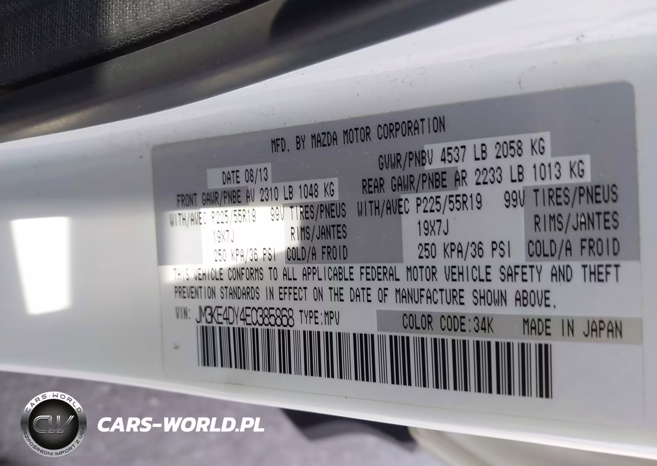 2014 Mazda Cx-5 Grand Touring VIN:JM3KE4DY4E0385868 - 9