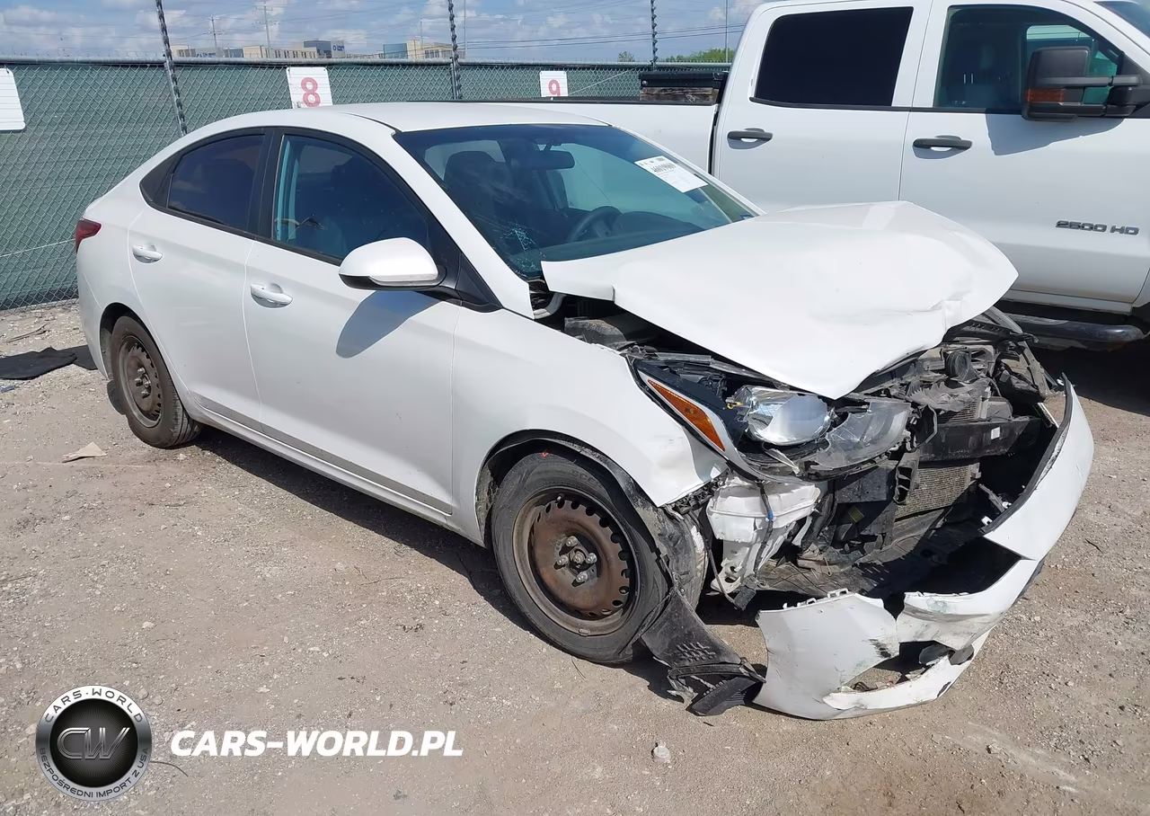 2020 Hyundai Accent Se VIN:3KPC24A64LE103323 - 1