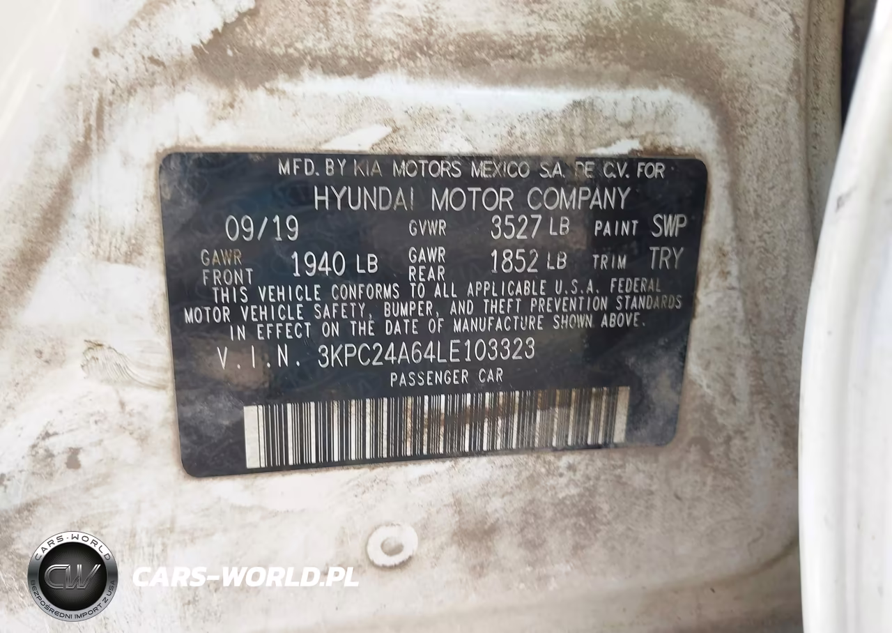 2020 Hyundai Accent Se VIN:3KPC24A64LE103323 - 9