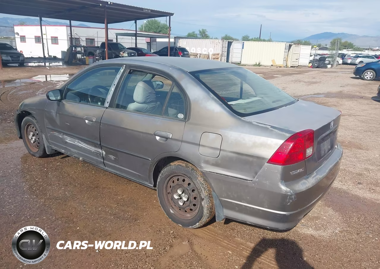 2005 Honda Civic Lx VIN:2HGES16565H630764 - 3