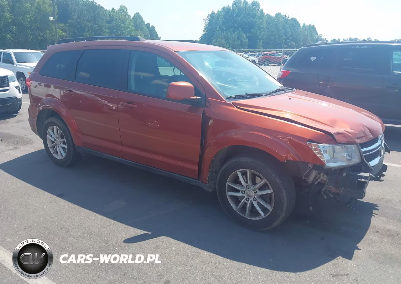 2014 Dodge Journey Sxt VIN:3C4PDCBG5ET142806 - 1