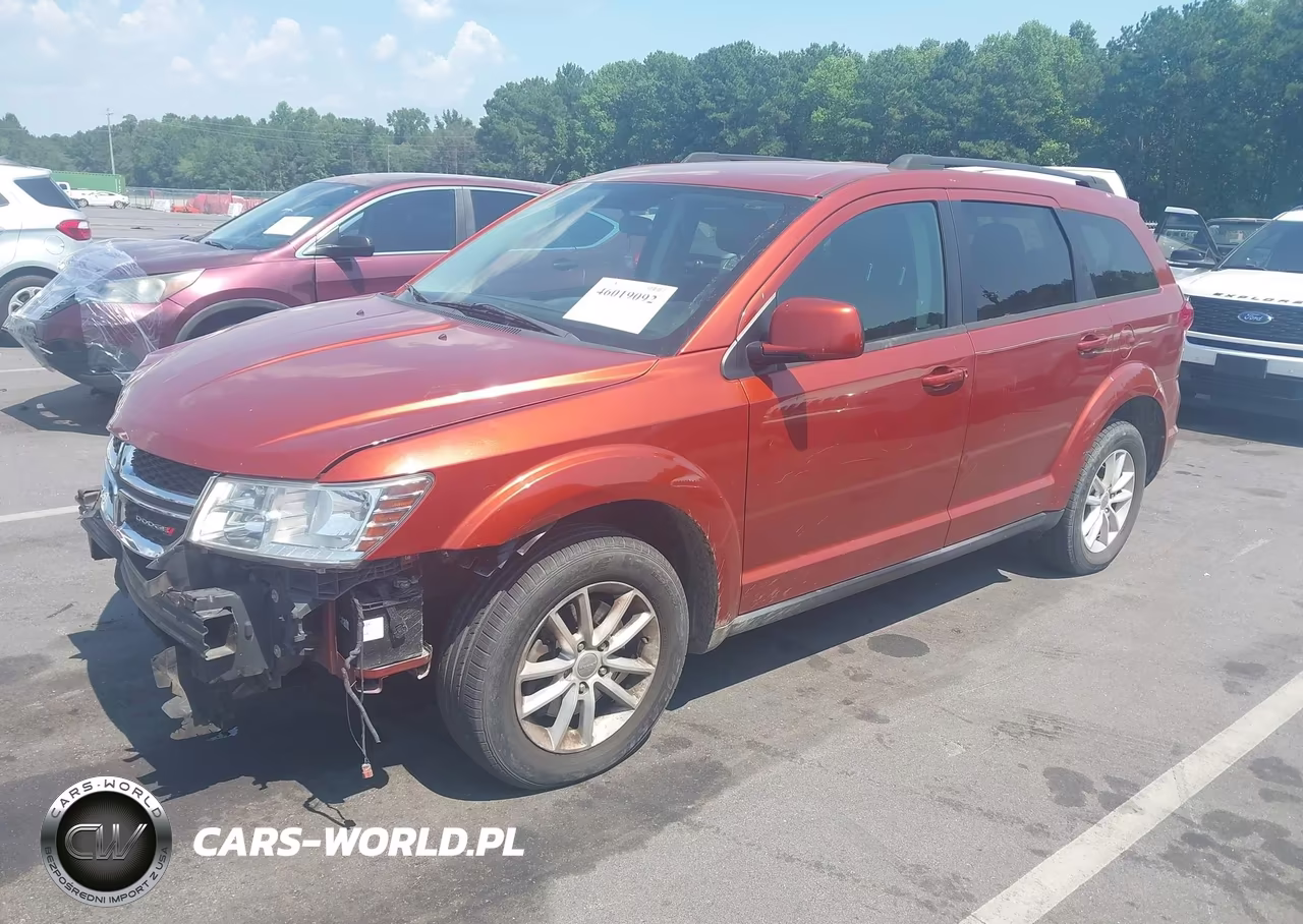 2014 Dodge Journey Sxt VIN:3C4PDCBG5ET142806 - 2