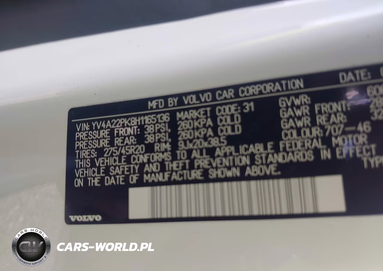 2017 Volvo Xc90 T6 Momentum VIN:YV4A22PK8H1165136 - 9