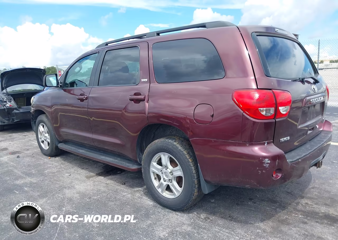 2008 Toyota Sequoia Sr5 5.7L V8 VIN:5TDBY64A88S012767 - 3