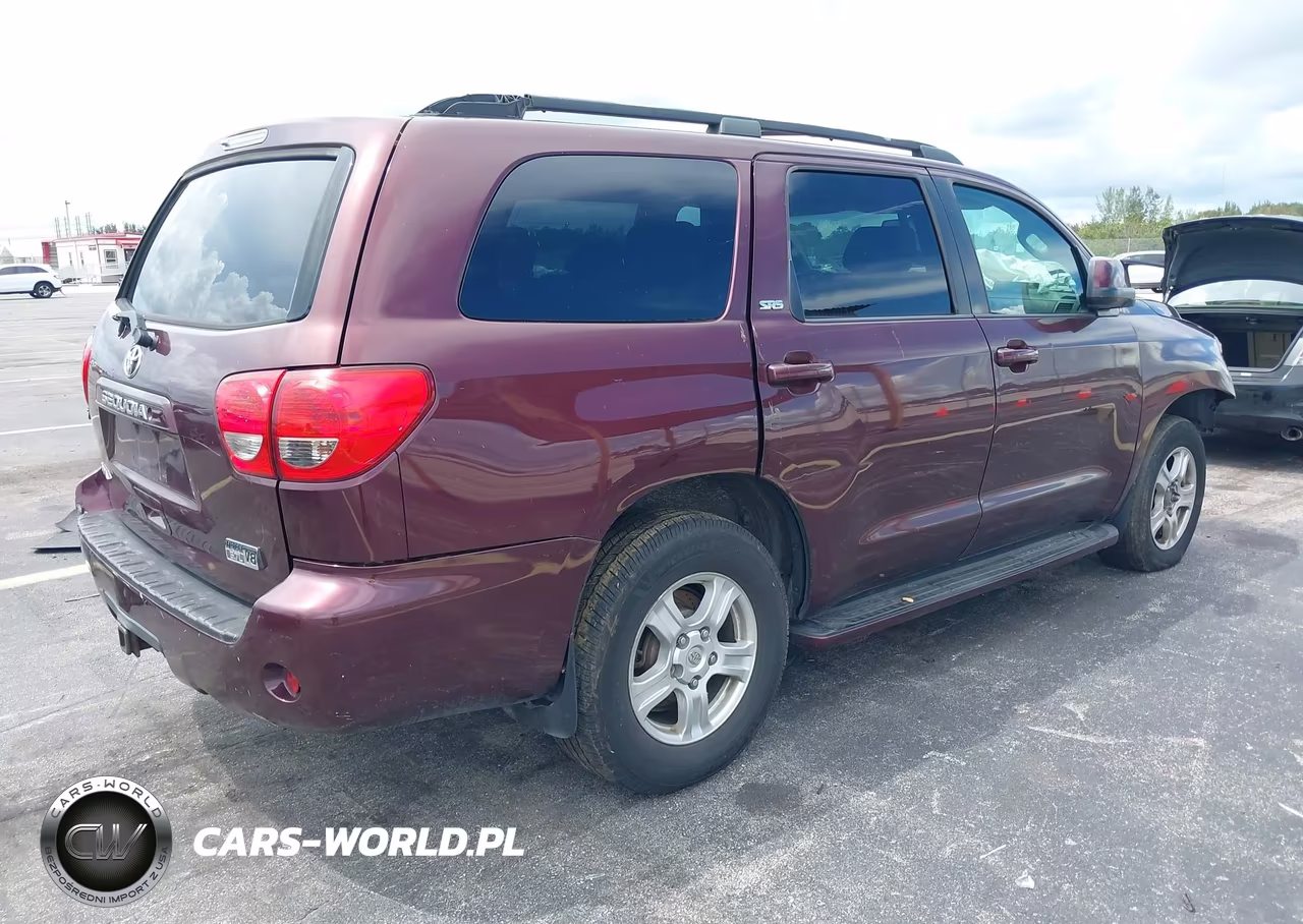 2008 Toyota Sequoia Sr5 5.7L V8 VIN:5TDBY64A88S012767 - 4