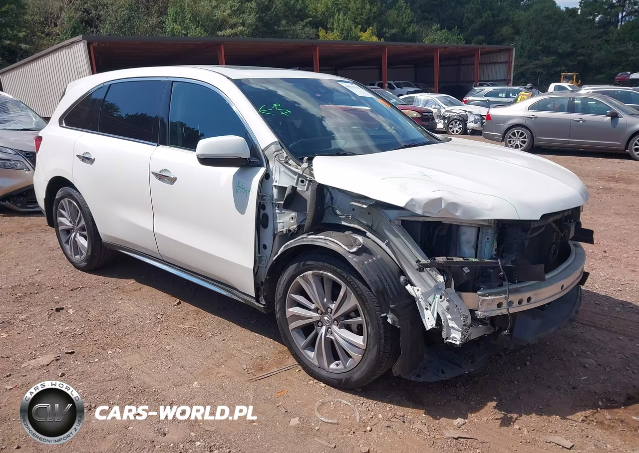 2018 Acura Mdx Technology Package Acurawatch Plus Pkg