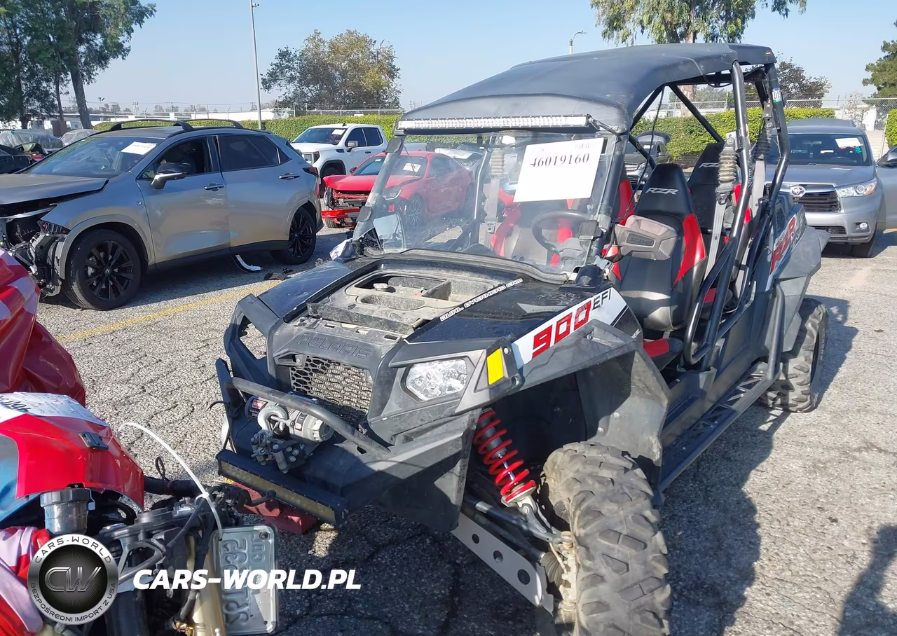 2013 Polaris Rzr 4 900 Xp Eps VIN:4XAXT9EA4DF680989 - 5