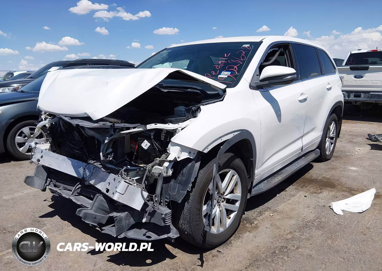 2016 Toyota Highlander Le V6 VIN:5TDZKRFH0GS167405 - 2