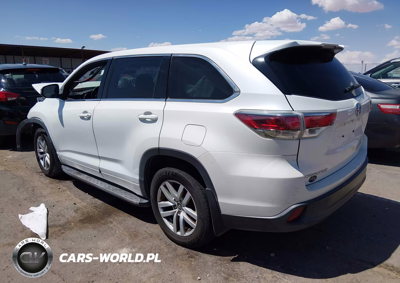 2016 Toyota Highlander Le V6 VIN:5TDZKRFH0GS167405 - 3