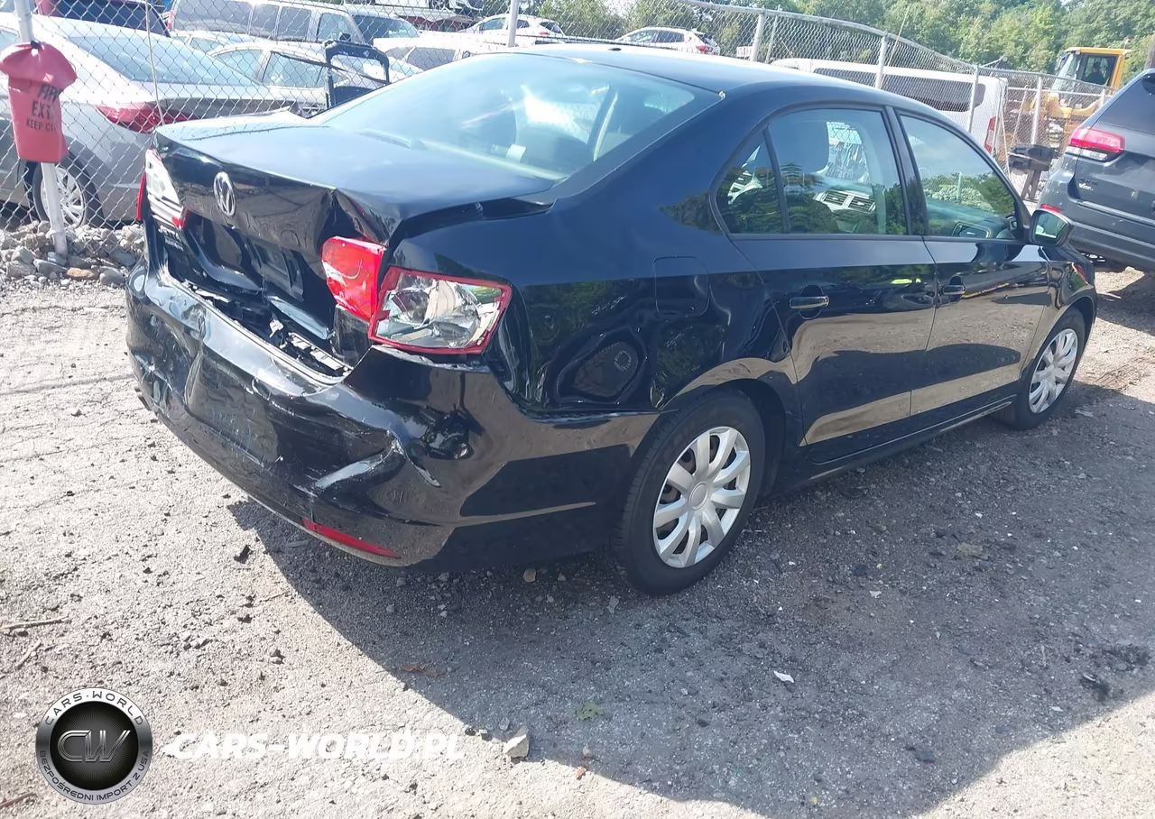 2014 Volkswagen Jetta 2.0L S VIN:3VW2K7AJ3EM328419 - 4