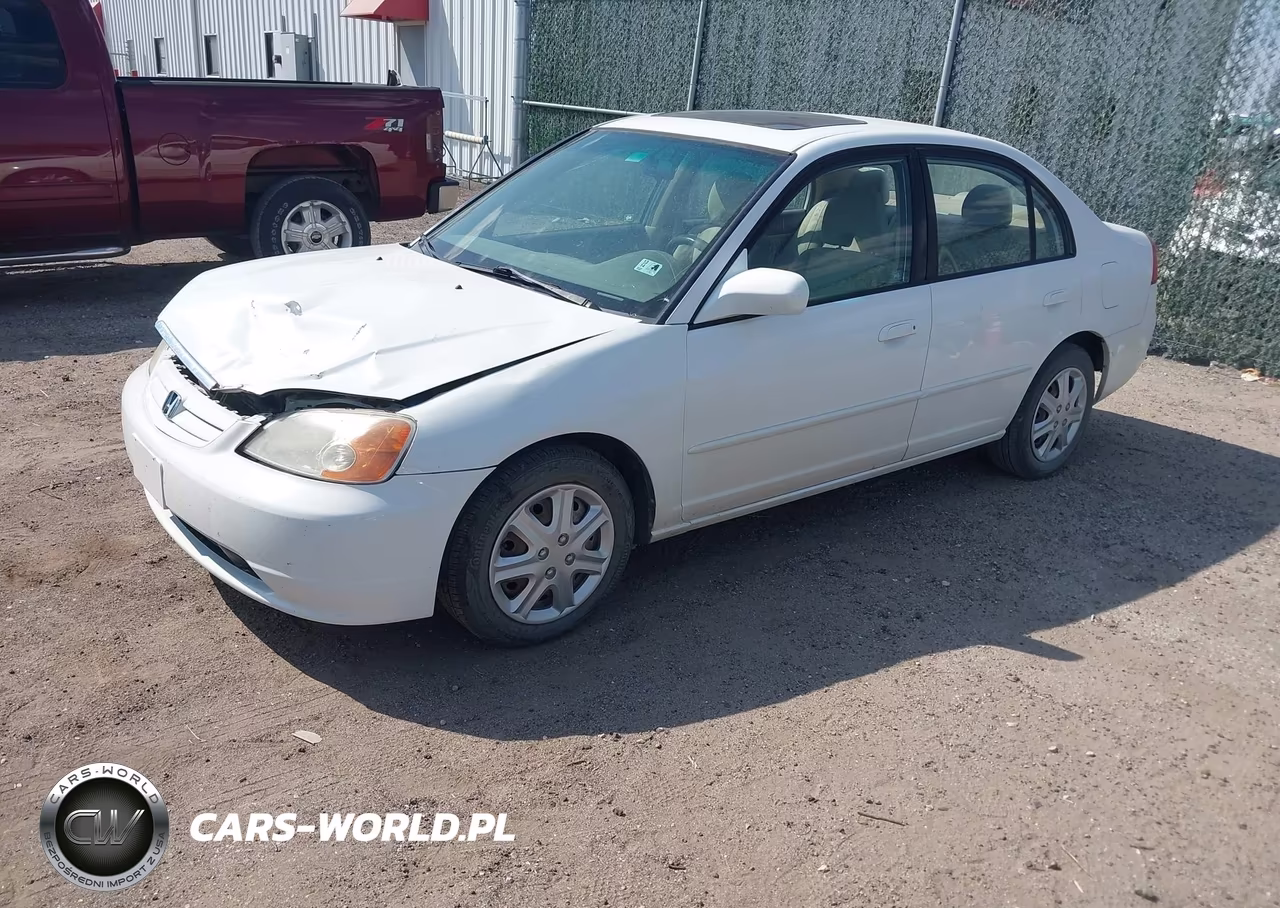 2003 Honda Civic Ex VIN:1HGES26773L010030 - 2