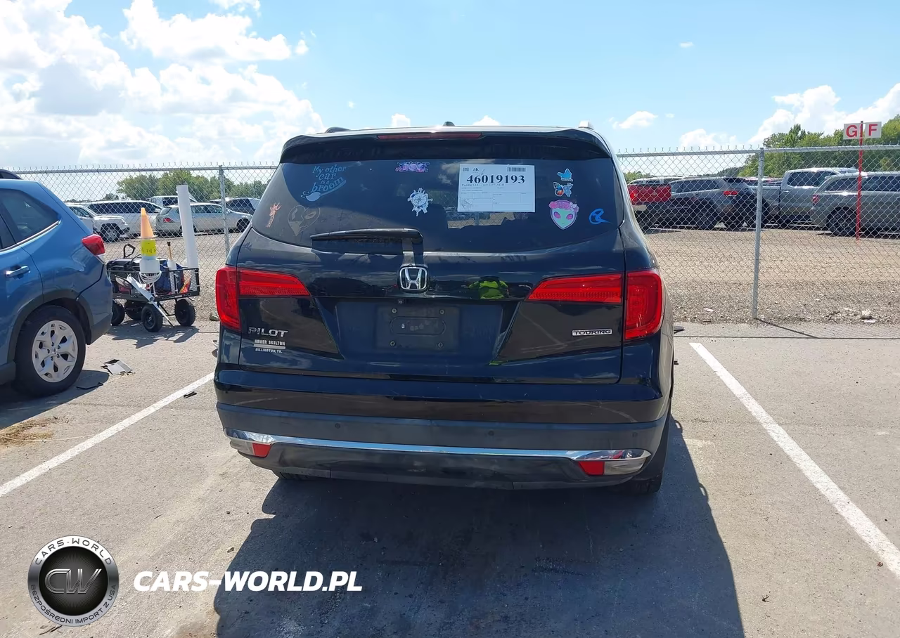 2016 Honda Pilot Touring VIN:5FNYF5H94GB053460 - 16