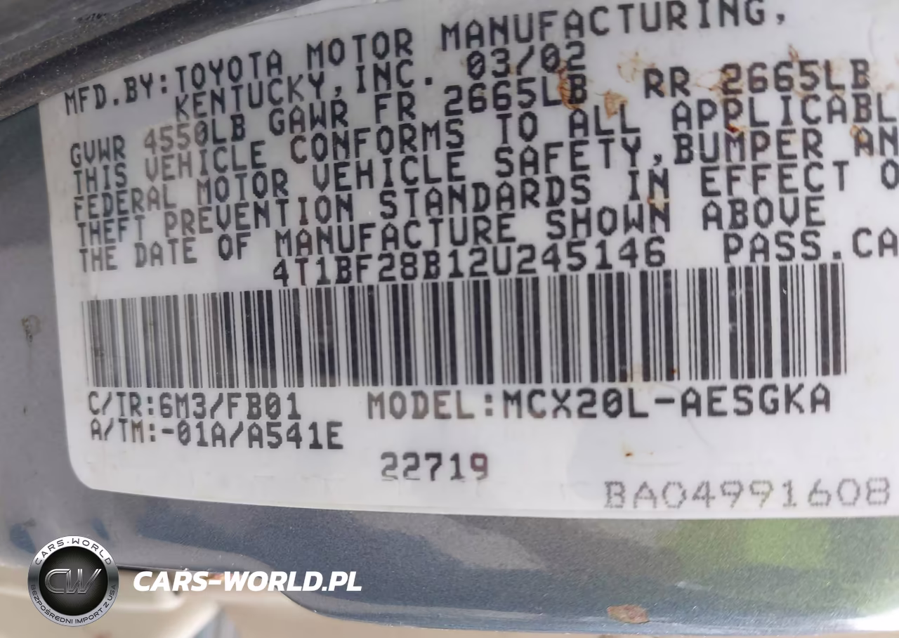 2002 Toyota Avalon Xls VIN:4T1BF28B12U245146 - 9