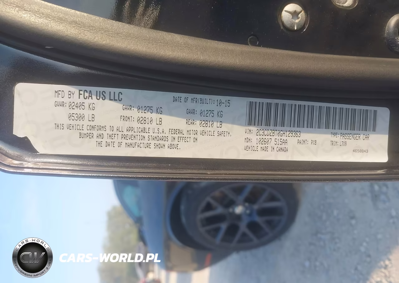 2016 Dodge Challenger R-T VIN:2C3CDZBT0GH129363 - 9