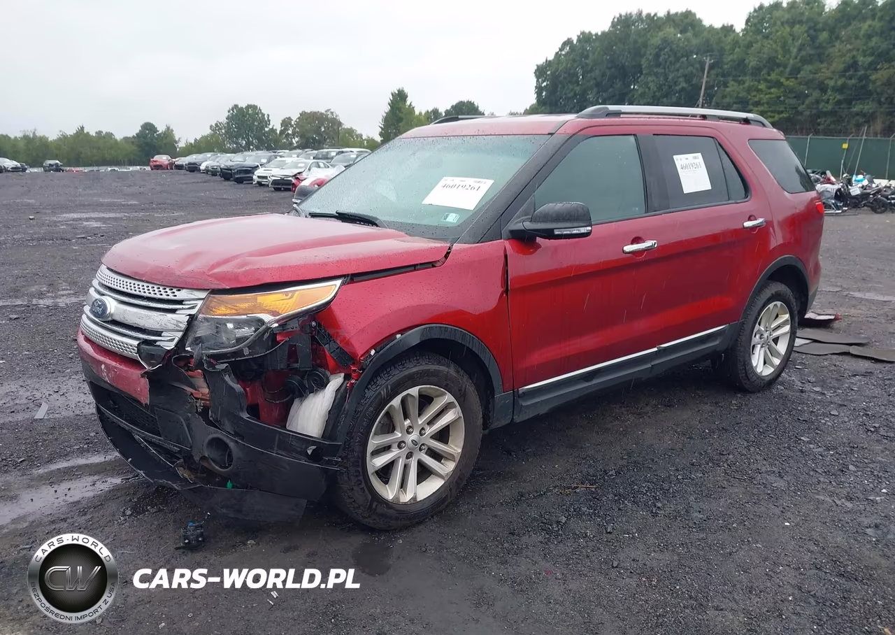 2013 Ford Explorer Xlt VIN:1FM5K8D82DGC76851 - 2