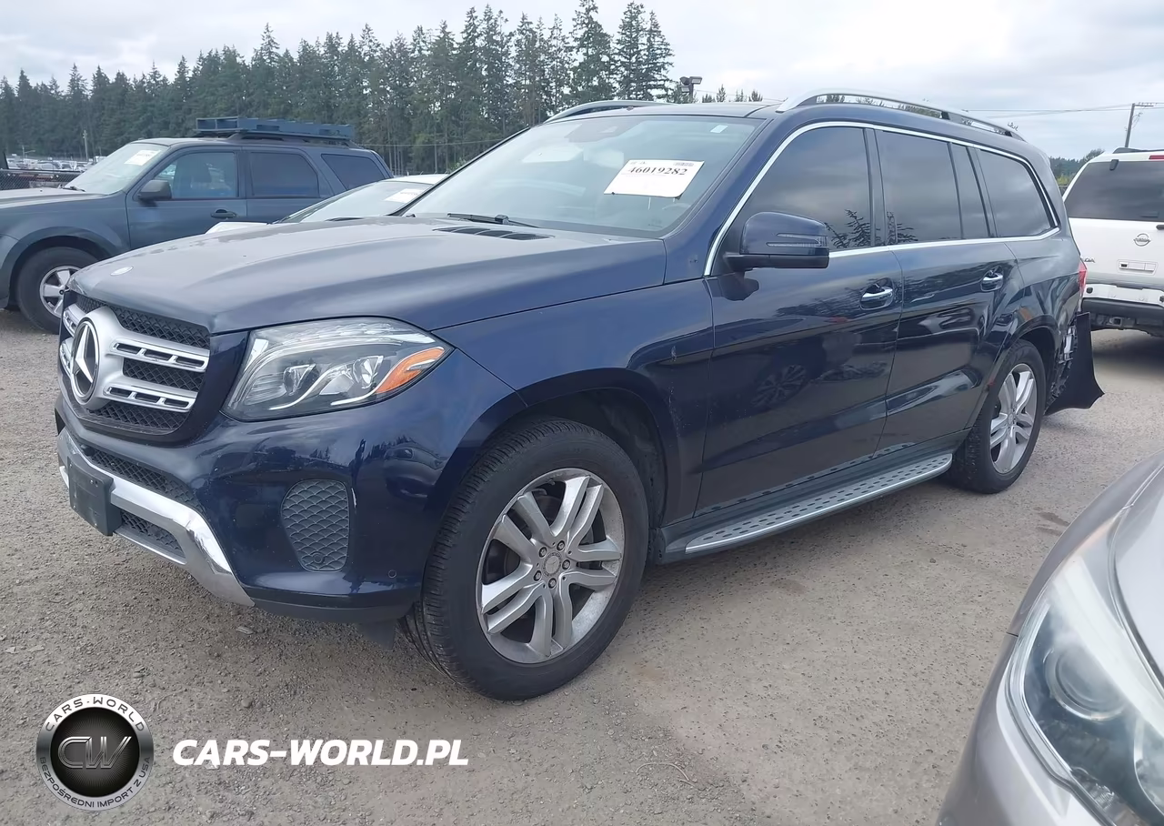 2017 Mercedes-Benz Gls 450 4Matic VIN:4JGDF6EE0HA801343 - 2