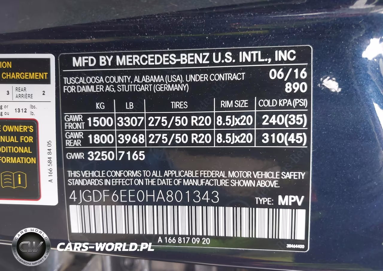 2017 Mercedes-Benz Gls 450 4Matic VIN:4JGDF6EE0HA801343 - 9