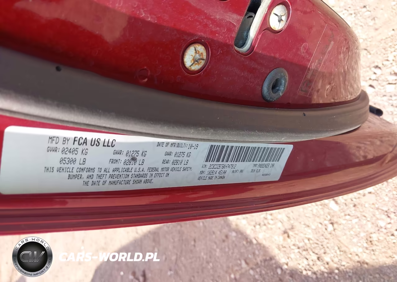 2019 Dodge Challenger R-T VIN:2C3CDZBT6KH747912 - 9