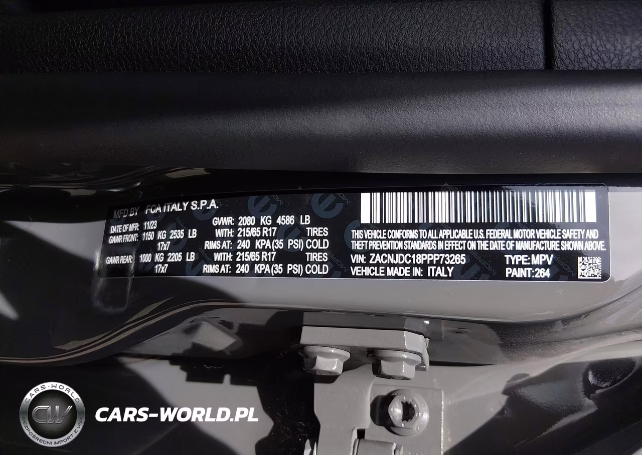 2023 Jeep Renegade Trailhawk 4X4 VIN:ZACNJDC18PPP73265 - 9