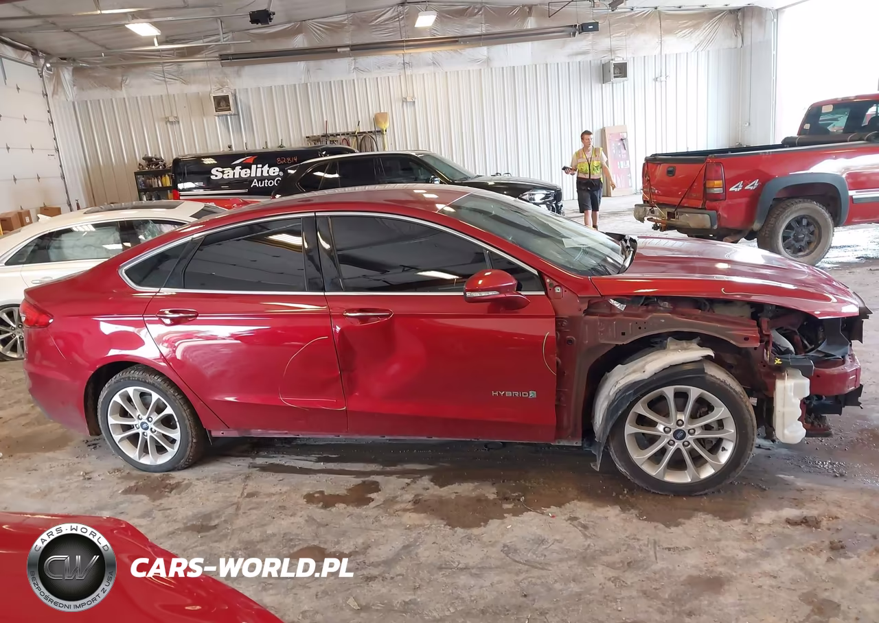 2019 Ford Fusion Hybrid Sel VIN:3FA6P0MU5KR195752 - 13