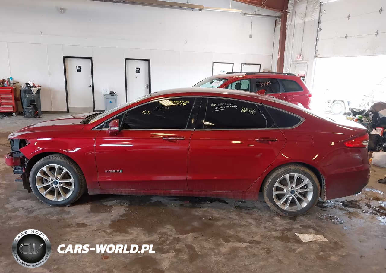 2019 Ford Fusion Hybrid Sel VIN:3FA6P0MU5KR195752 - 14