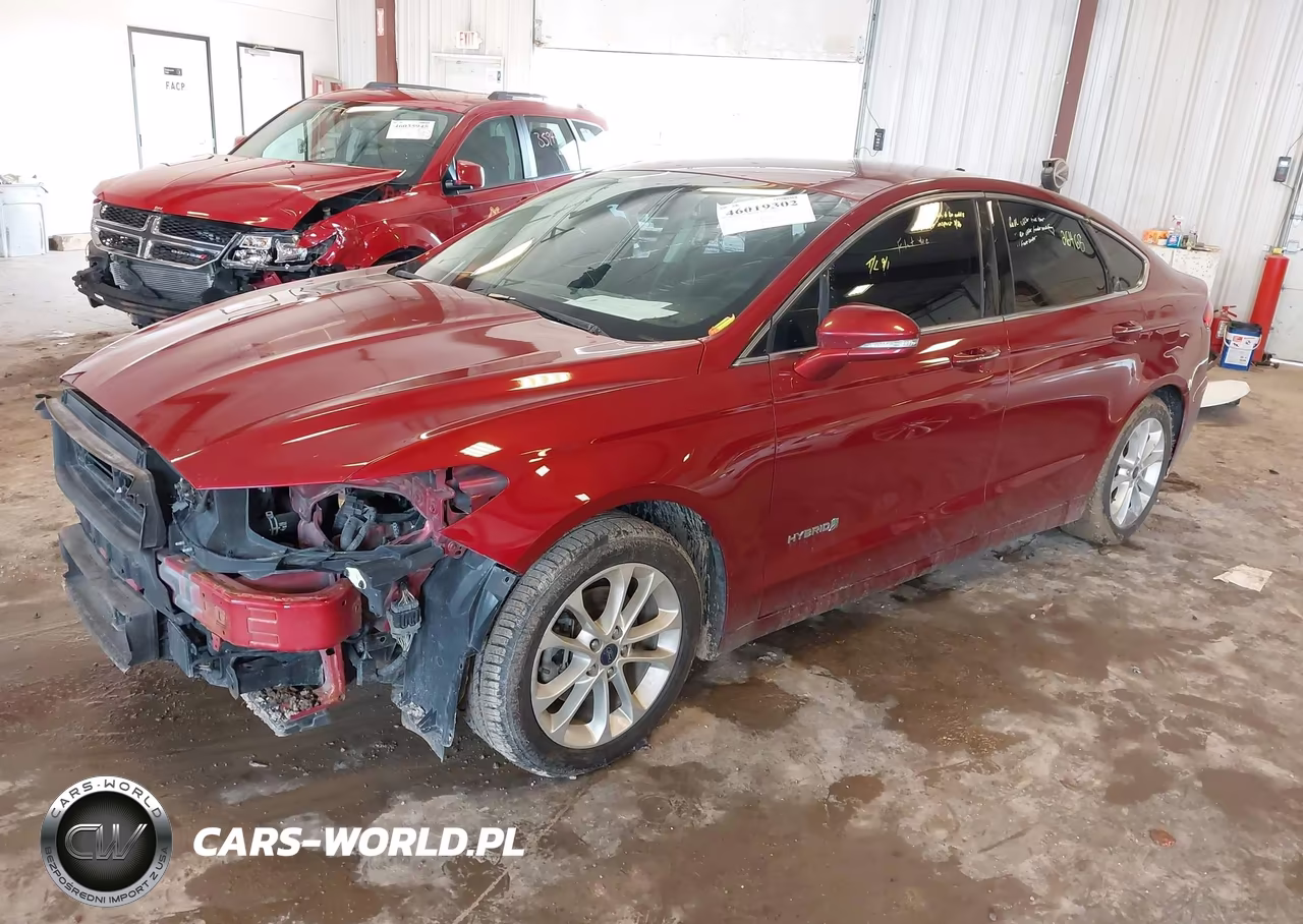 2019 Ford Fusion Hybrid Sel VIN:3FA6P0MU5KR195752 - 2