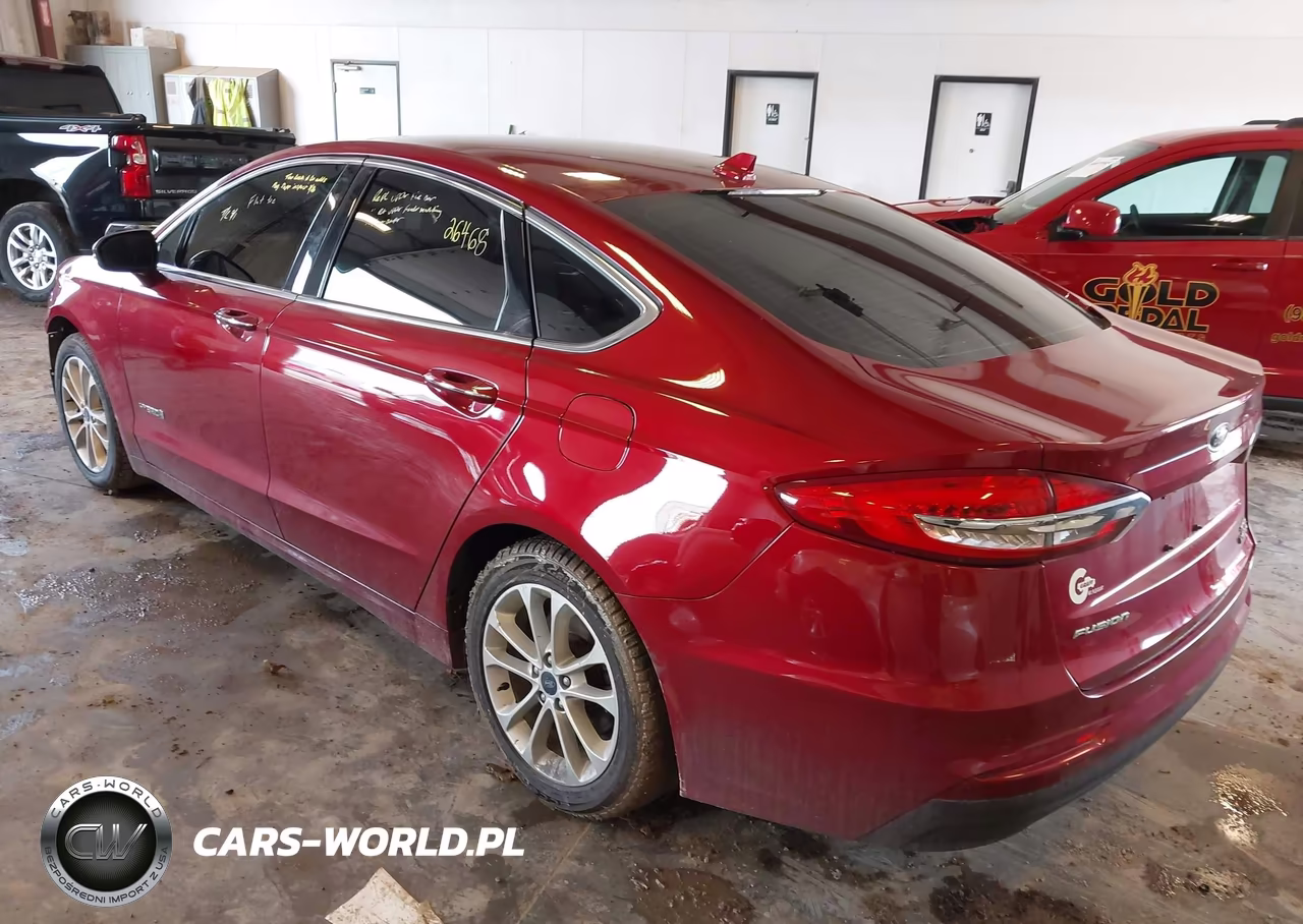 2019 Ford Fusion Hybrid Sel VIN:3FA6P0MU5KR195752 - 3