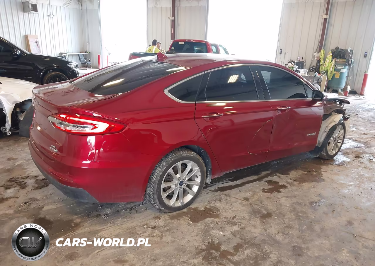 2019 Ford Fusion Hybrid Sel VIN:3FA6P0MU5KR195752 - 4