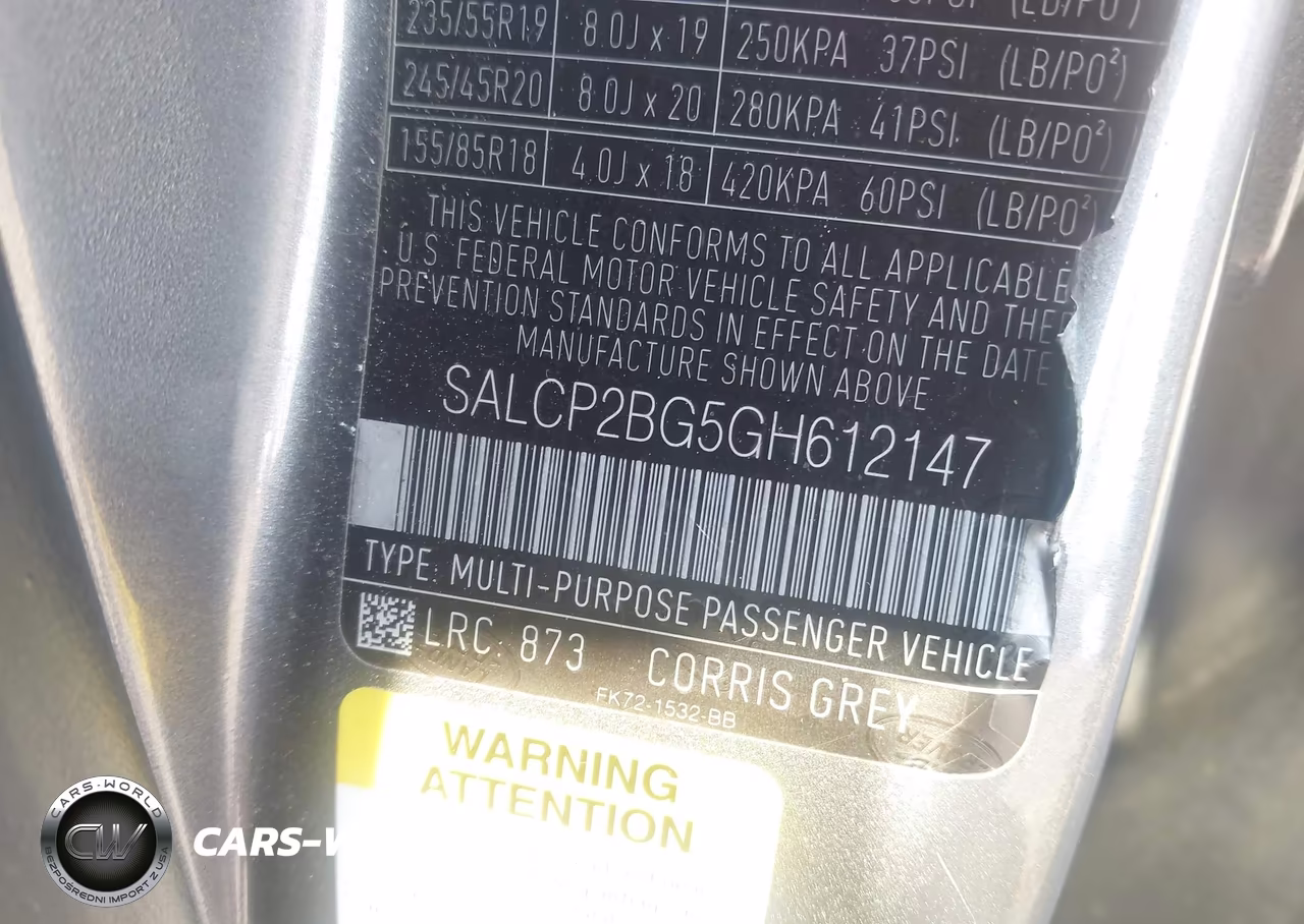 2016 Land Rover Discovery Sport Se VIN:SALCP2BG5GH612147 - 9