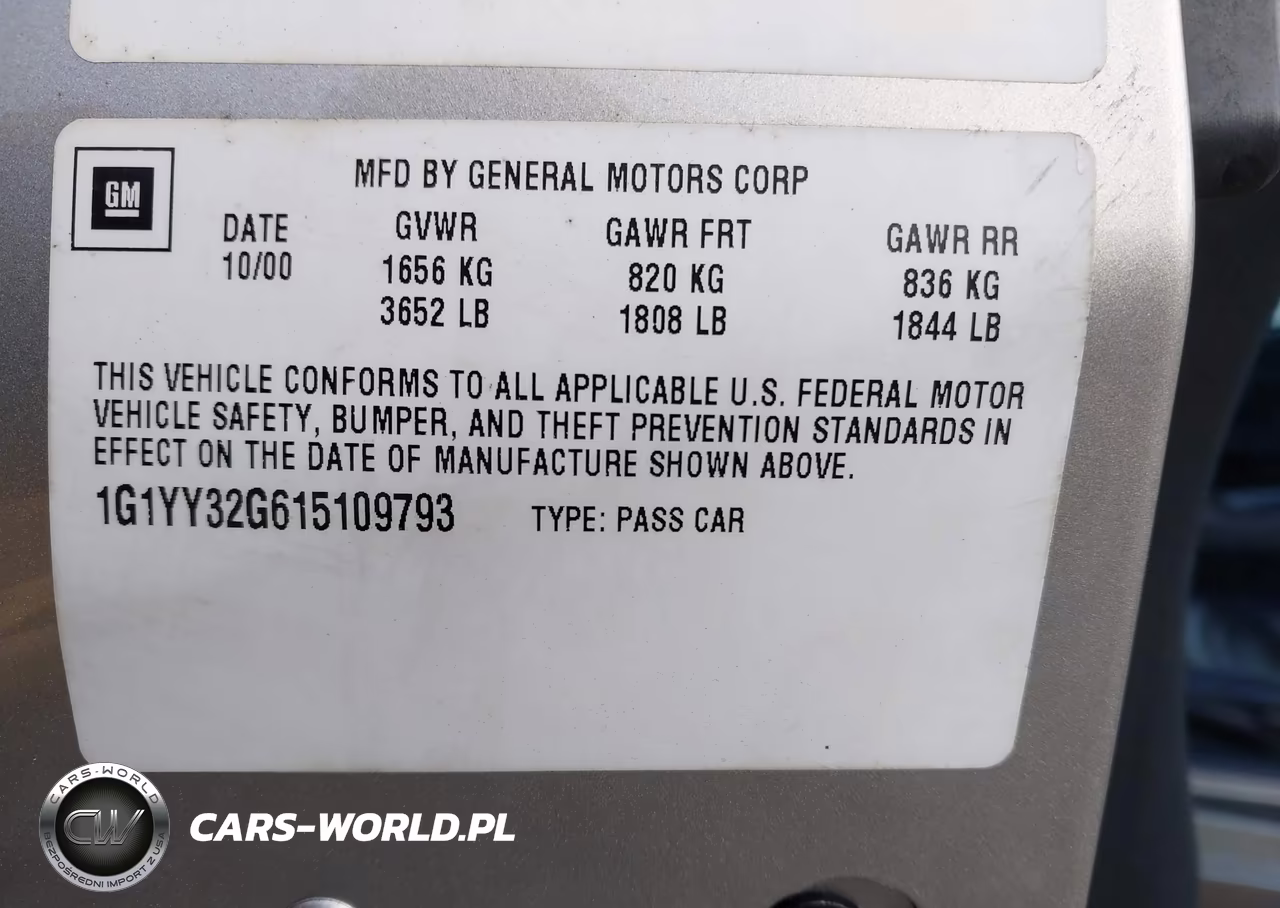 2001 Chevrolet Corvette VIN:1G1YY32G615109793 - 9