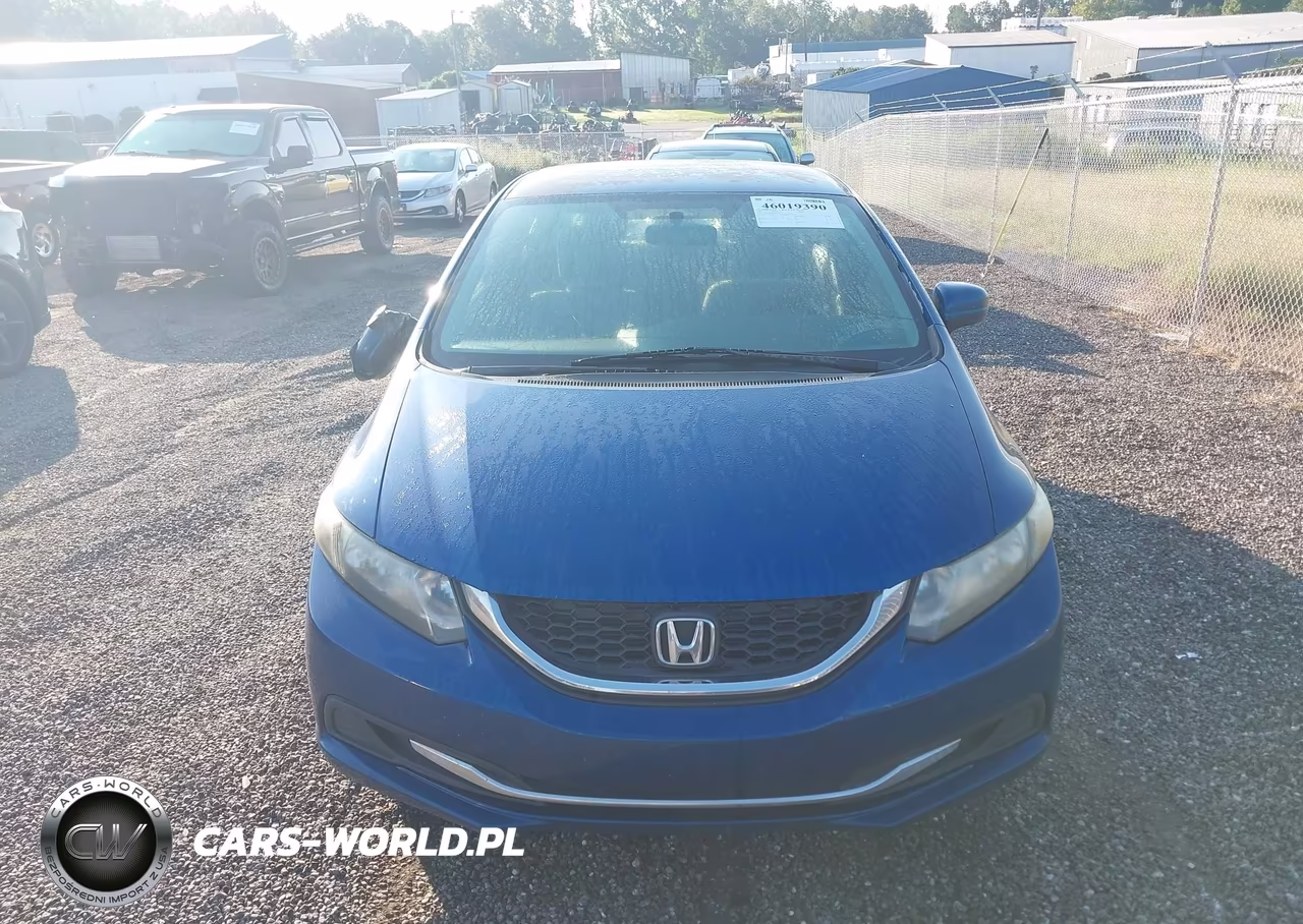 2014 Honda Civic Lx VIN:19XFB2F54EE217214 - 12