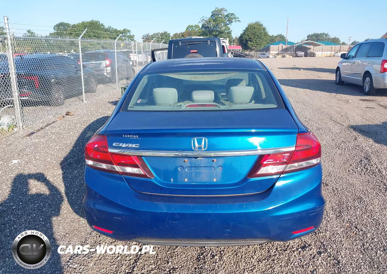 2014 Honda Civic Lx VIN:19XFB2F54EE217214 - 16