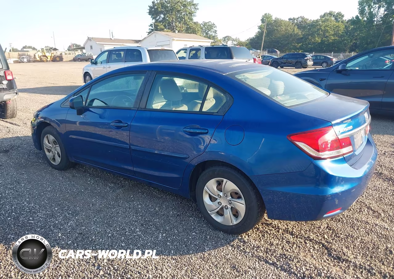 2014 Honda Civic Lx VIN:19XFB2F54EE217214 - 3