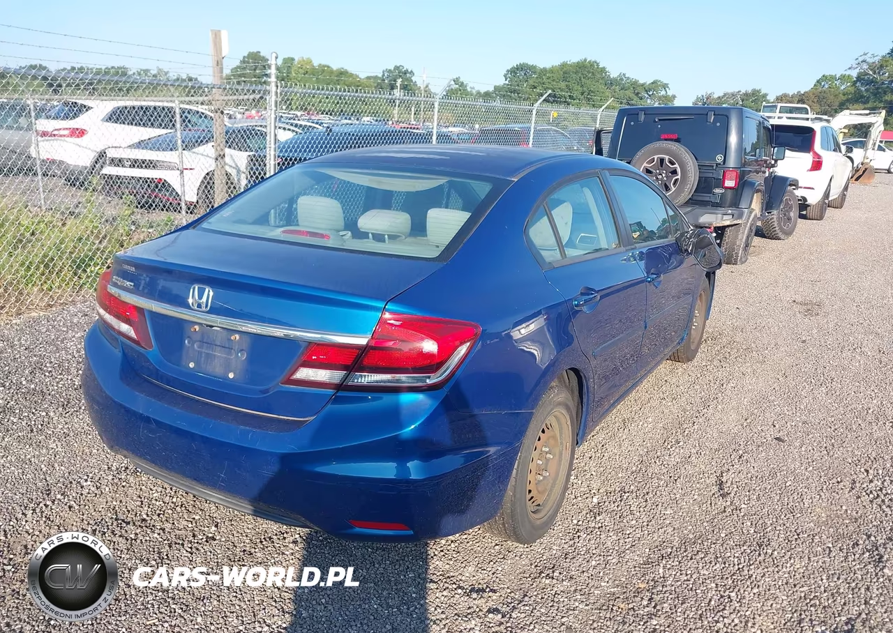 2014 Honda Civic Lx VIN:19XFB2F54EE217214 - 4