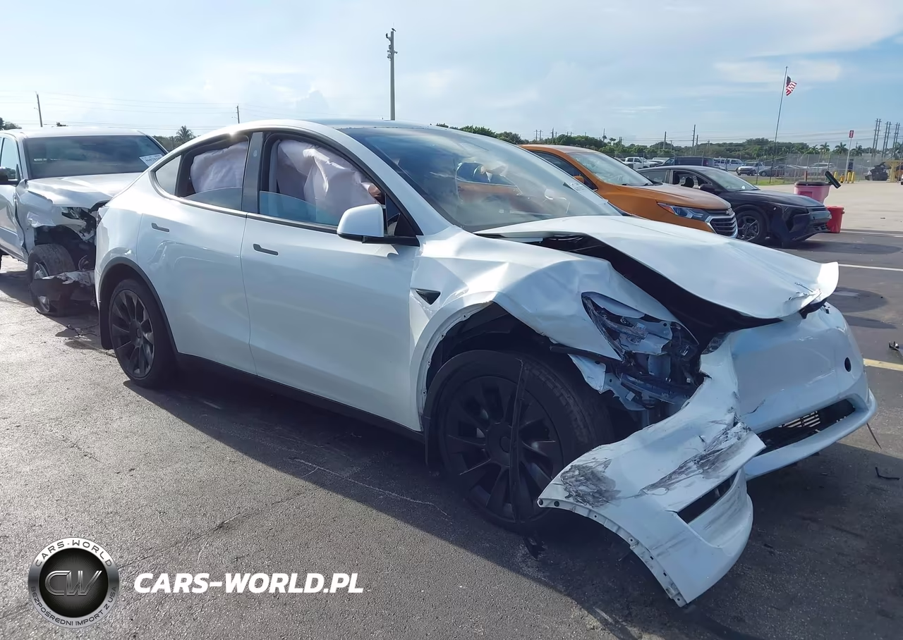 2024 Tesla Model Y Long Range Dual Motor All-Wheel Drive VIN:7SAYGAEE3RF103813 - 1
