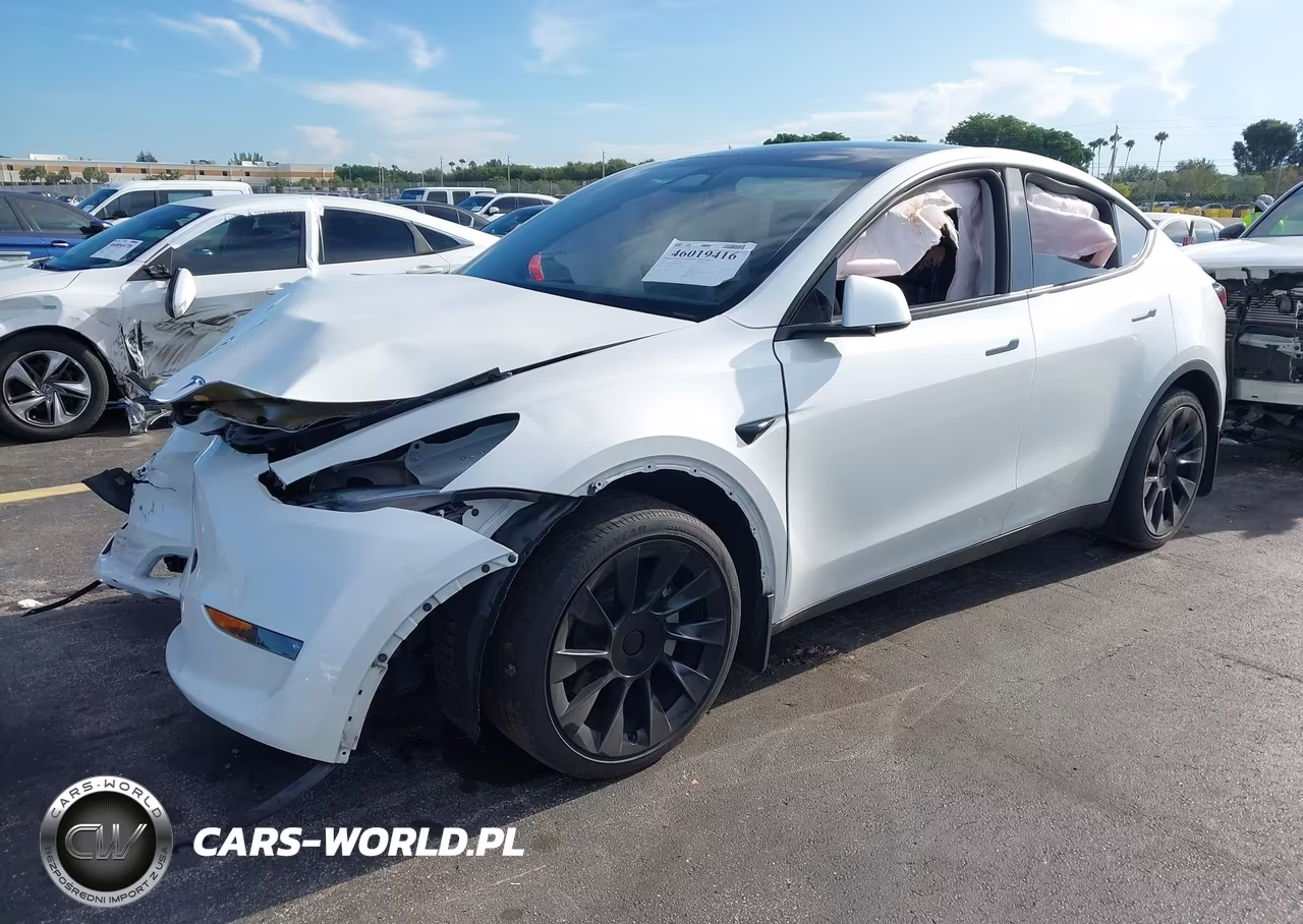 2024 Tesla Model Y Long Range Dual Motor All-Wheel Drive VIN:7SAYGAEE3RF103813 - 2