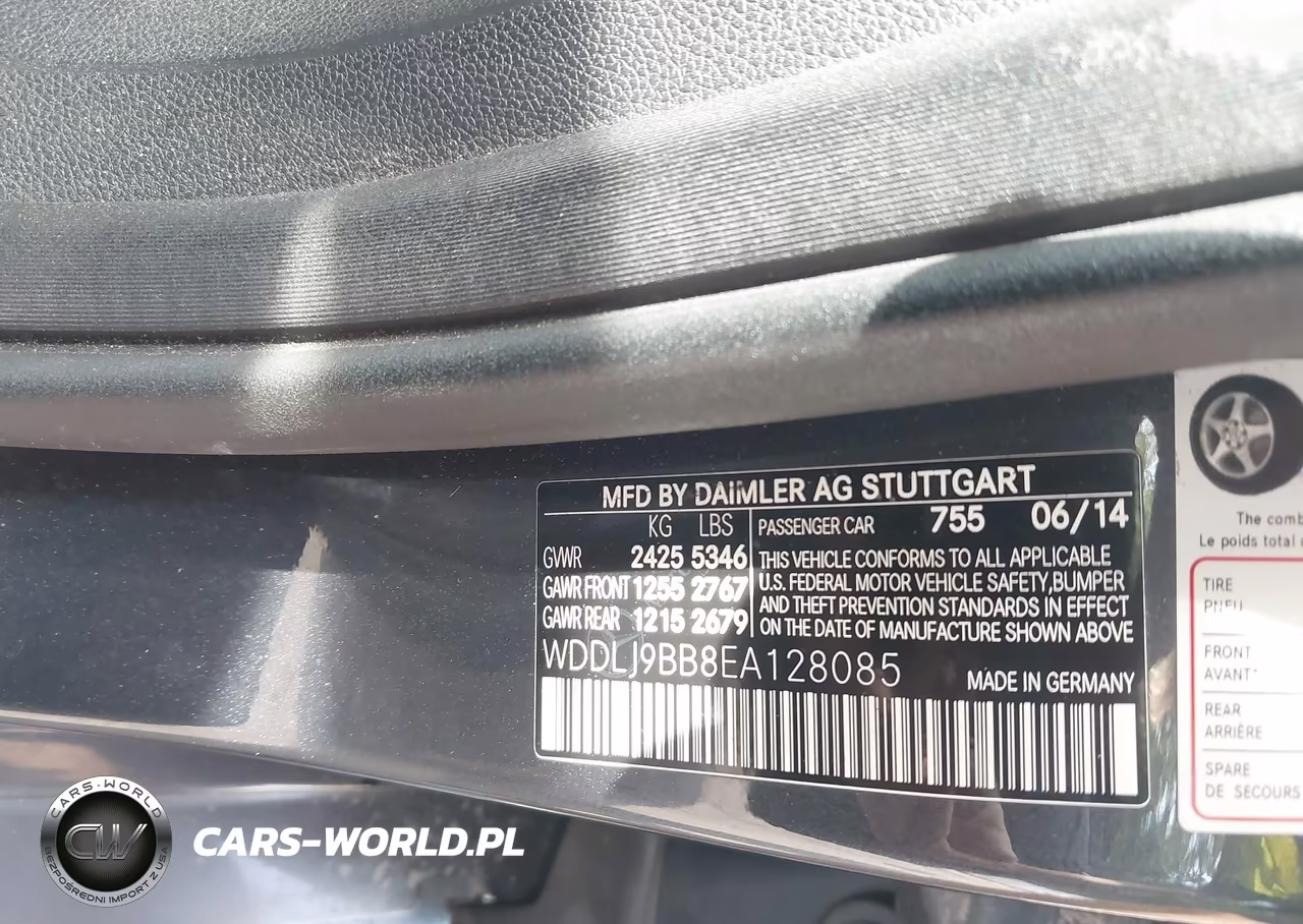 2014 Mercedes-Benz Cls 550 4Matic VIN:WDDLJ9BB8EA128085 - 9