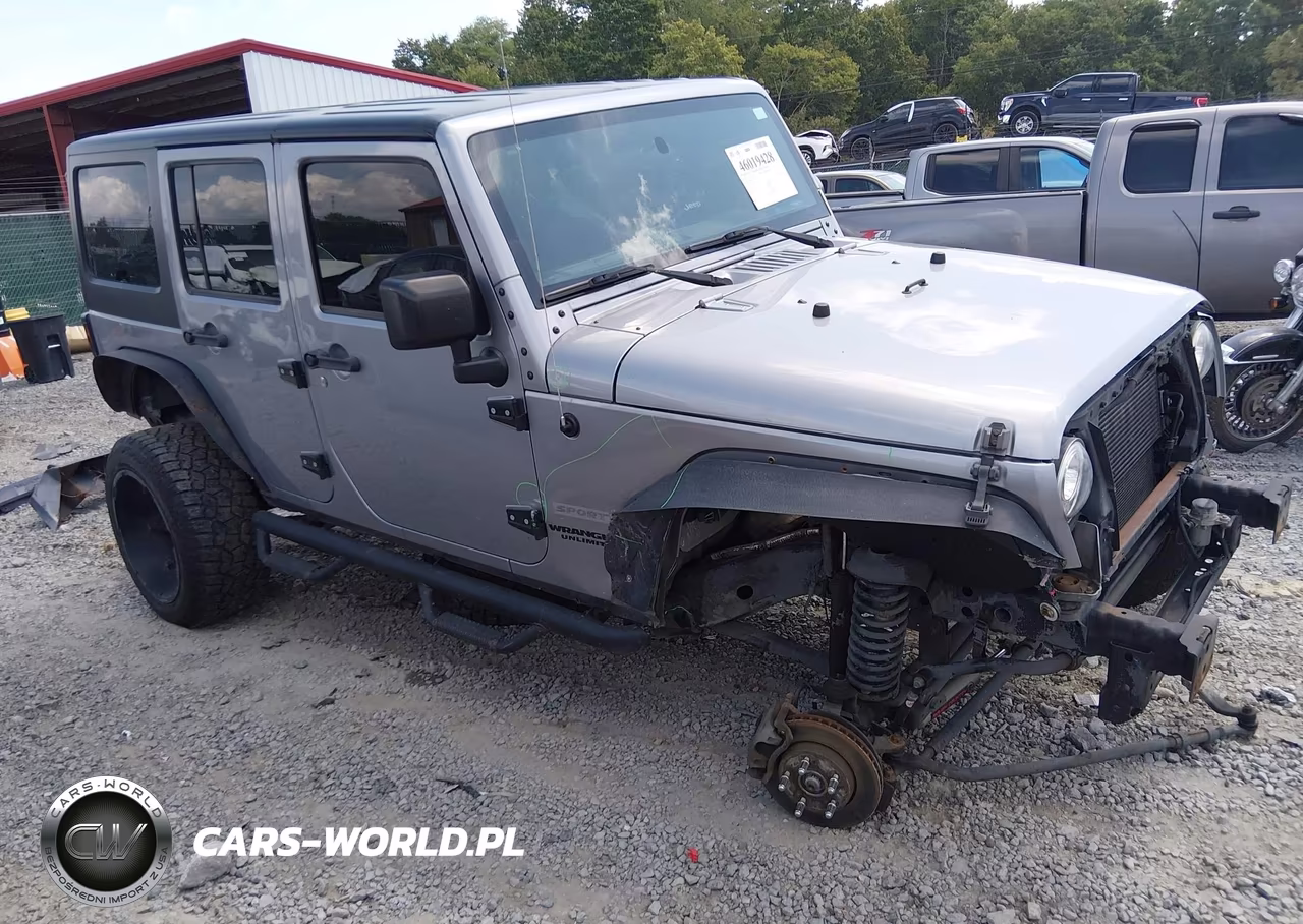 2017 Jeep Wrangler Unlimited Sport 4X4 VIN:1C4BJWDG4HL511687 - 1