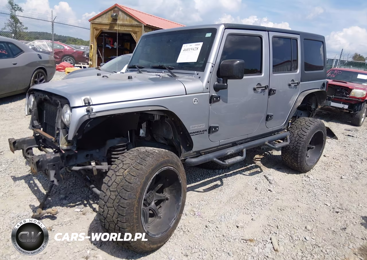2017 Jeep Wrangler Unlimited Sport 4X4 VIN:1C4BJWDG4HL511687 - 2