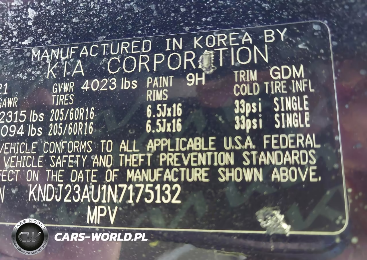 2022 Kia Soul Lx VIN:KNDJ23AU1N7175132 - 9