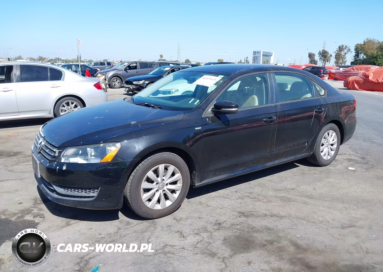 2014 Volkswagen Passat 1.8T Wolfsburg Edition VIN:1VWAT7A37EC093079 - 2