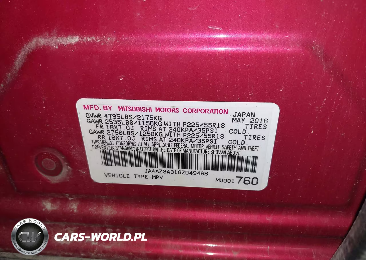2016 Mitsubishi Outlander Es-Se-Sel VIN:JA4AZ3A31GZ049468 - 9