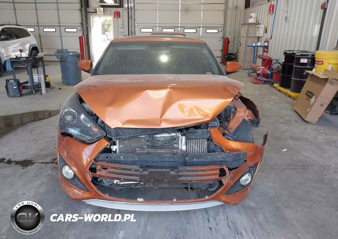 2015 Hyundai Veloster Turbo VIN:KMHTC6AE7FU225062 - 13