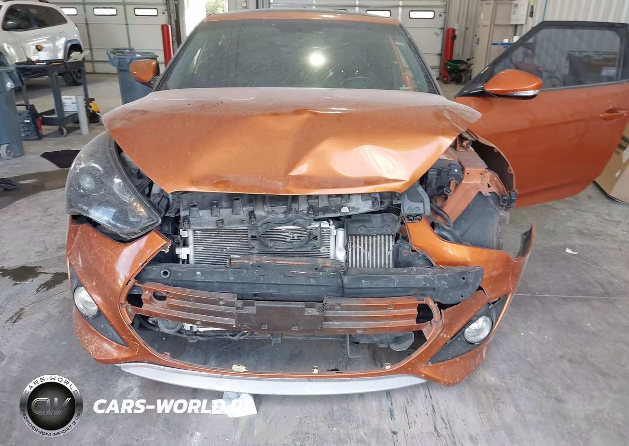 2015 Hyundai Veloster Turbo VIN:KMHTC6AE7FU225062 - 6