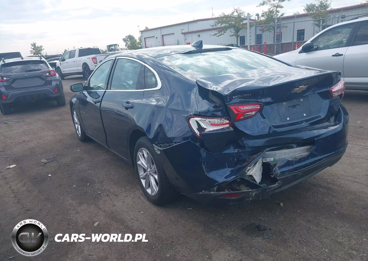 2021 Chevrolet Malibu Fwd Lt VIN:1G1ZD5ST8MF013235 - 3