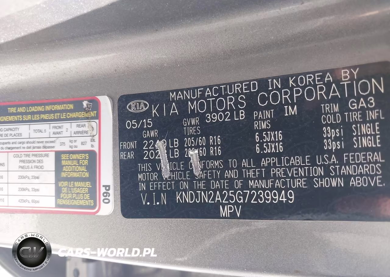 2016 Kia Soul VIN:KNDJN2A25G7239949 - 9
