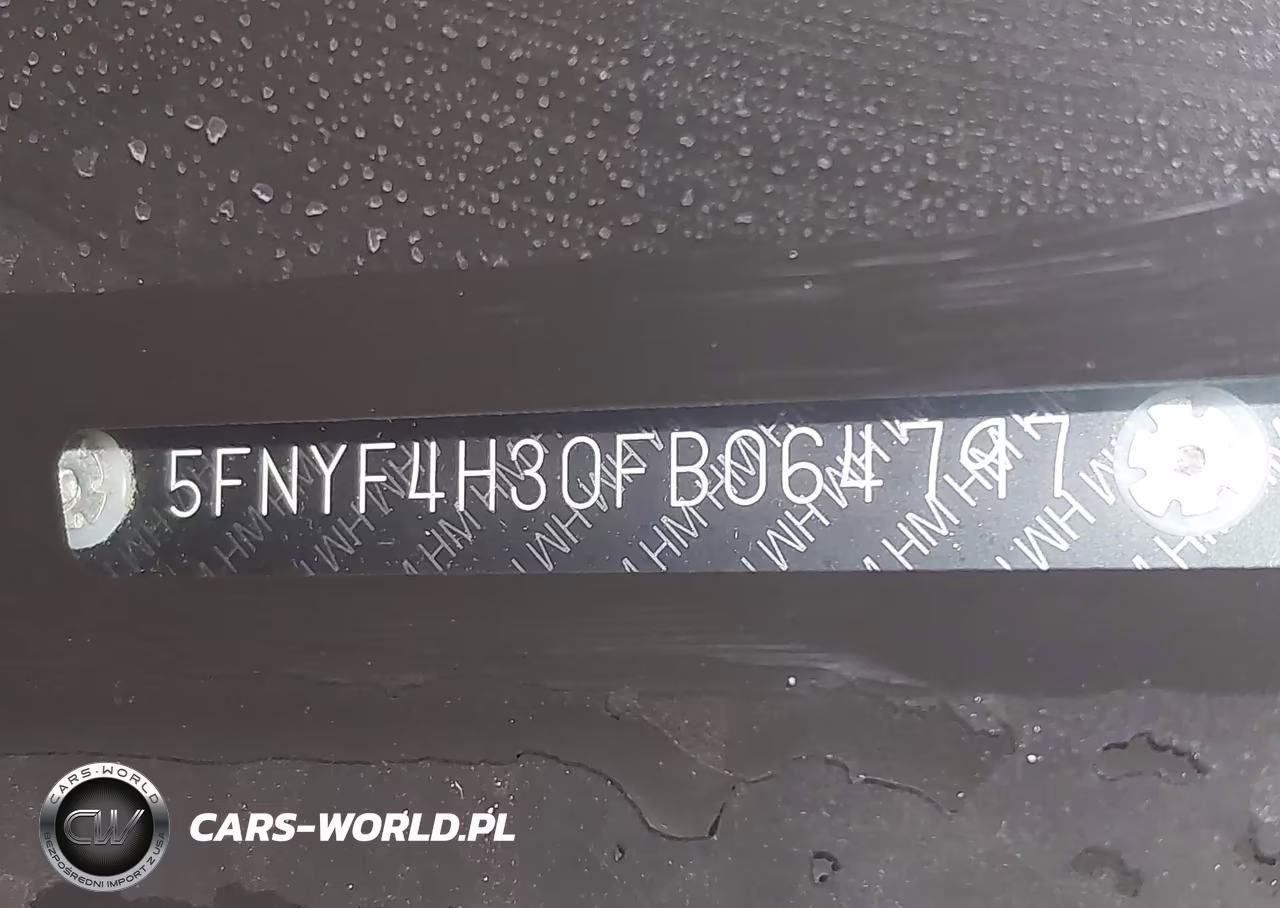2015 Honda Pilot Se VIN:5FNYF4H30FB064797 - 18