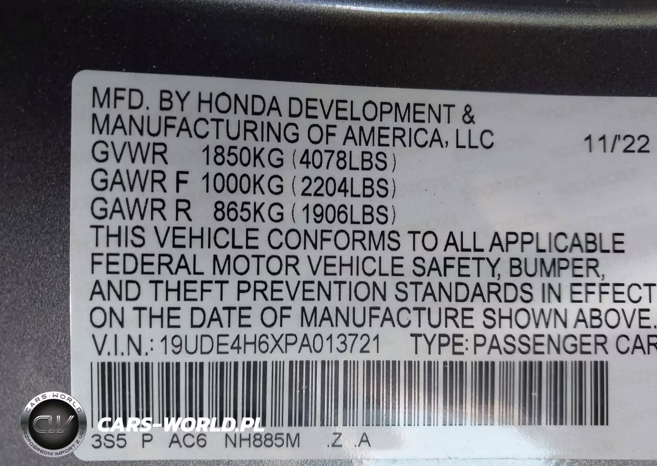 2023 Acura Integra A-Spec Technology VIN:19UDE4H6XPA013721 - 9